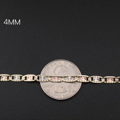 14K Valentino Chain Bracelet