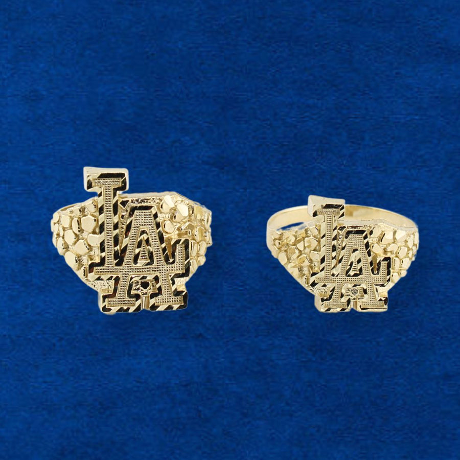 10K LA Nugget Ring