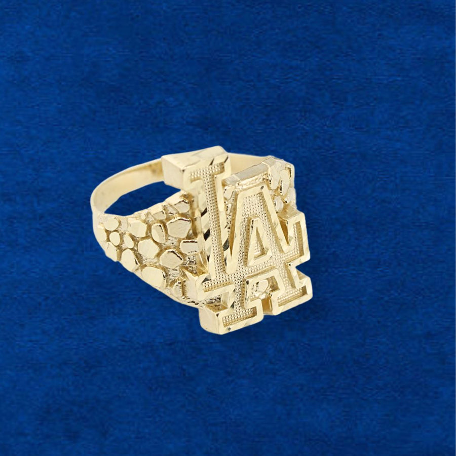 10K LA Nugget Ring