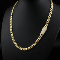 Real 14K Gold 4.5mm Royal Miami Cuban Chain