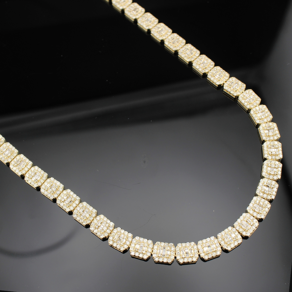 14K Diamond Chain