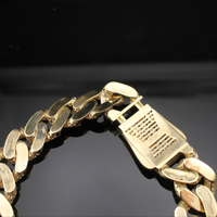 Pulseras Royal Miami Cuban de oro de 10K auténtico