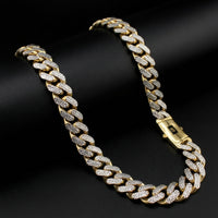 Real 10K Gold Cuban Monoco Chain