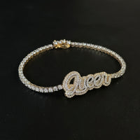 10K Diamond 'Queen' Bracelet 1.0 CTW