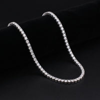 Cadena de tenis con diamantes