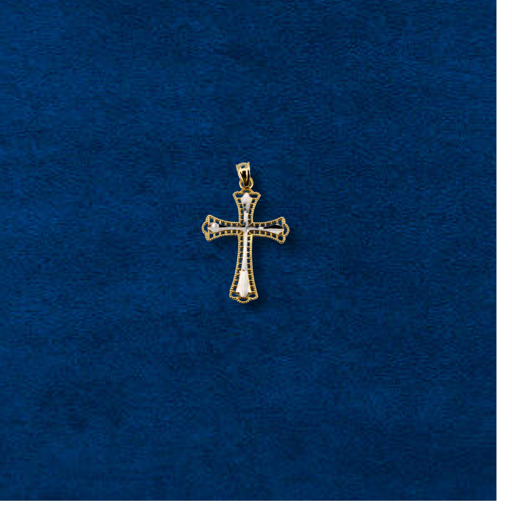 10K Cross Pendant