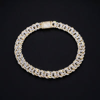 10K Diamond Chino Two Tone Bracelet 1.95 CTW