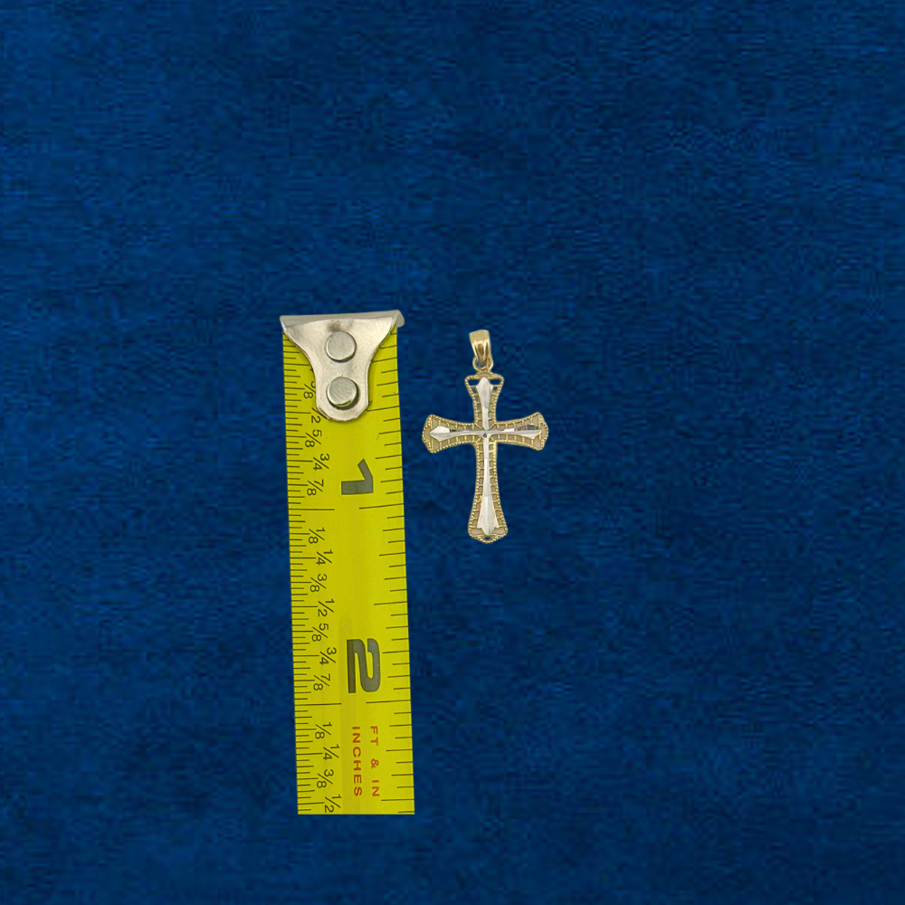 10K Cross Pendant