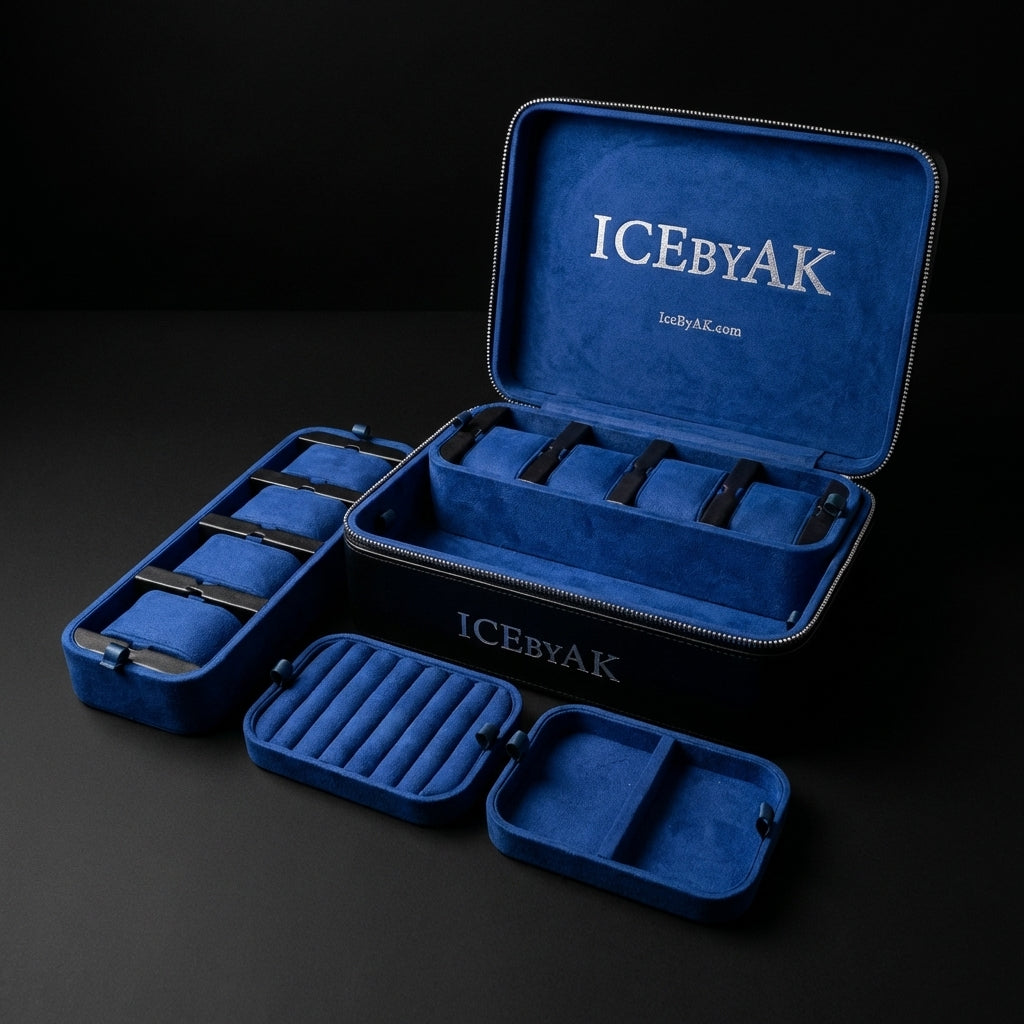 IceByAK Travel Jewelry Case NEW EDITION