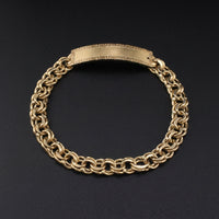 Real 10K Gold Chino Bracelet