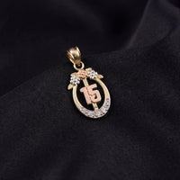 Real 14K Gold Quinceañera Pendant