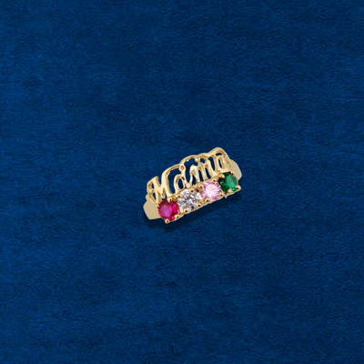 14K 'Mama' Ring