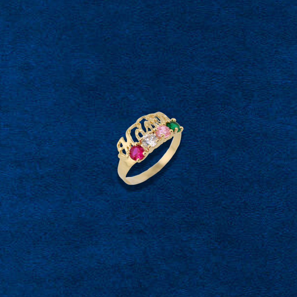 14K 'Mama' Ring