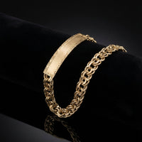Real 10K Gold Chino Bracelet