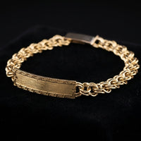 Real 10K Gold Chino Bracelet