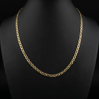 Cadena de oro macizo de 14K modelo Mariner
