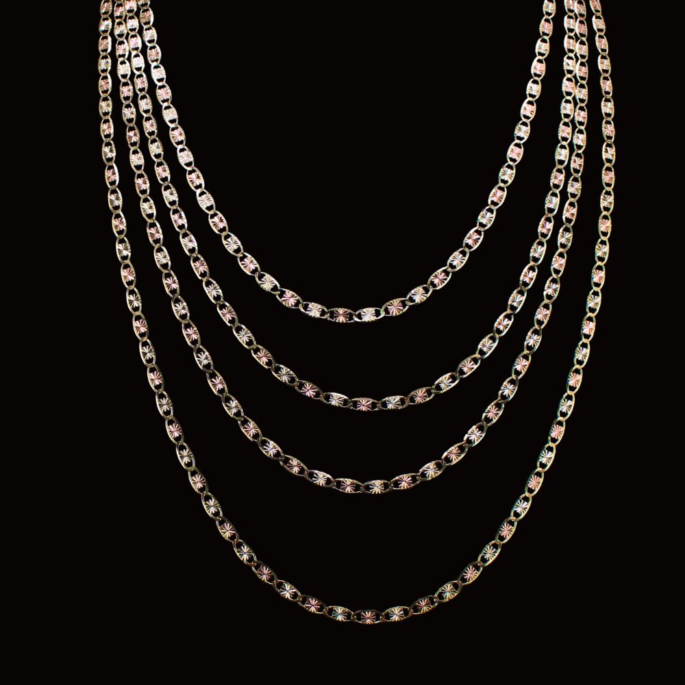 10K Gold Valentino Chains 3.5mm