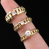 Real 10K Gold Couples Rings Set
