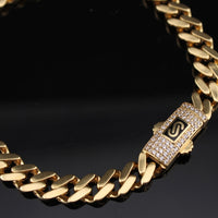 Real 14K Gold 6.5mm Cuban Monoco Style Bracelet