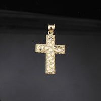 Real 10K Gold Cross Pendants