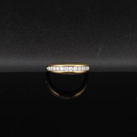 Real 10K Gold Diamond Men's Band