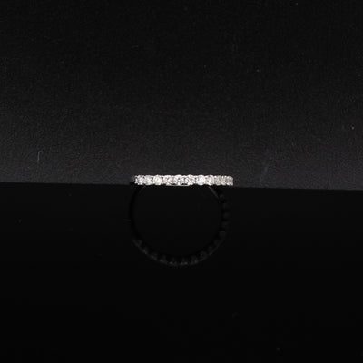 14K Diamond Women's Band
