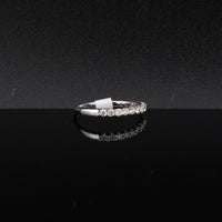 women's 14K Diamond Women's Band - alternate view - ICEbyAK