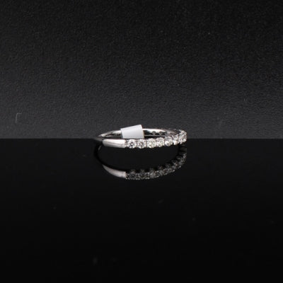 14K Diamond Women's Band