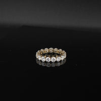 Real 10K Gold Diamond Band