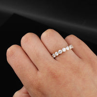 Real 10K Gold Diamond Band