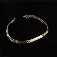 Real 10K Gold Bracelet Personalized