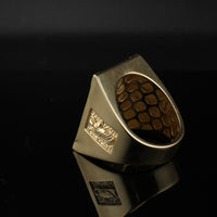 Real 10K Gold Large Saint Jude Ring