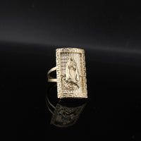 Anillo de la Señora de Aparecida en oro de 10K real