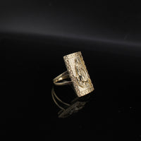 Anillo de la Señora de Aparecida en oro de 10K real