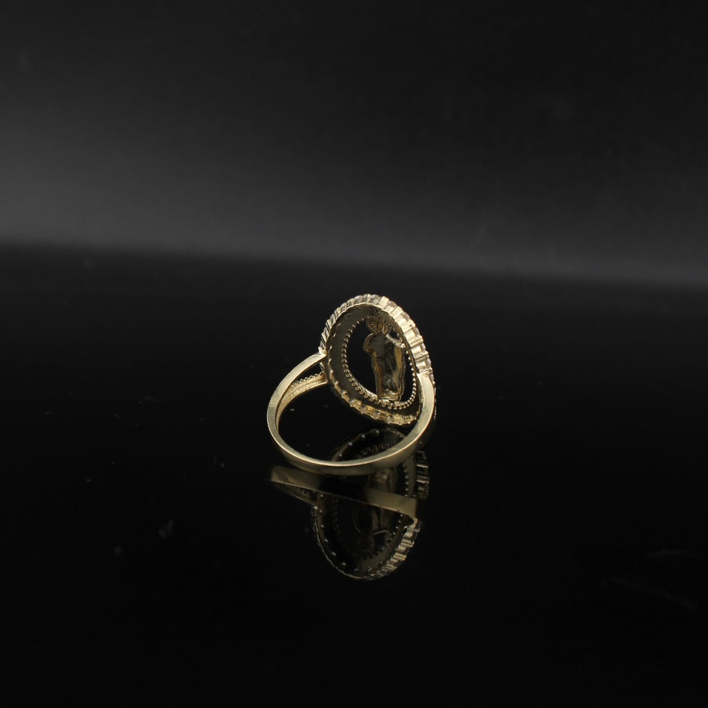 Real 10K Gold St. Jude Ring