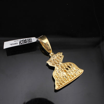 10K Diamond Moneybag Pendant