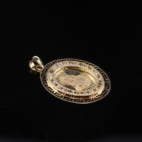 Real 10K Gold Jesus Pendant