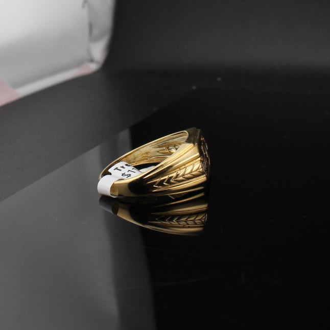 Anillo DAD de Oro y Diamantes 10K auténticos