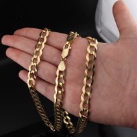 Real 14K Gold Cuban Chain