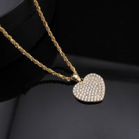 Real 10K Gold Heart Style Pendant