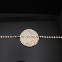 Real 10K Gold 2.0mm Valentino Chain