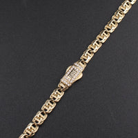 Real 10K Gold Chino Heart Necklace