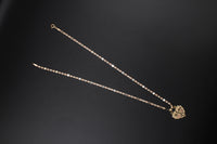 10K Heart Te Amo Pendant with Chain - alternate view - ICEbyAK