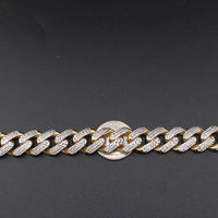 Real 10K Gold Cuban Monoco Chain