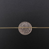 Real 10K Gold 1.5mm Franco