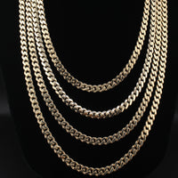 Real 10K Gold 6mm Royal Cuban Chain