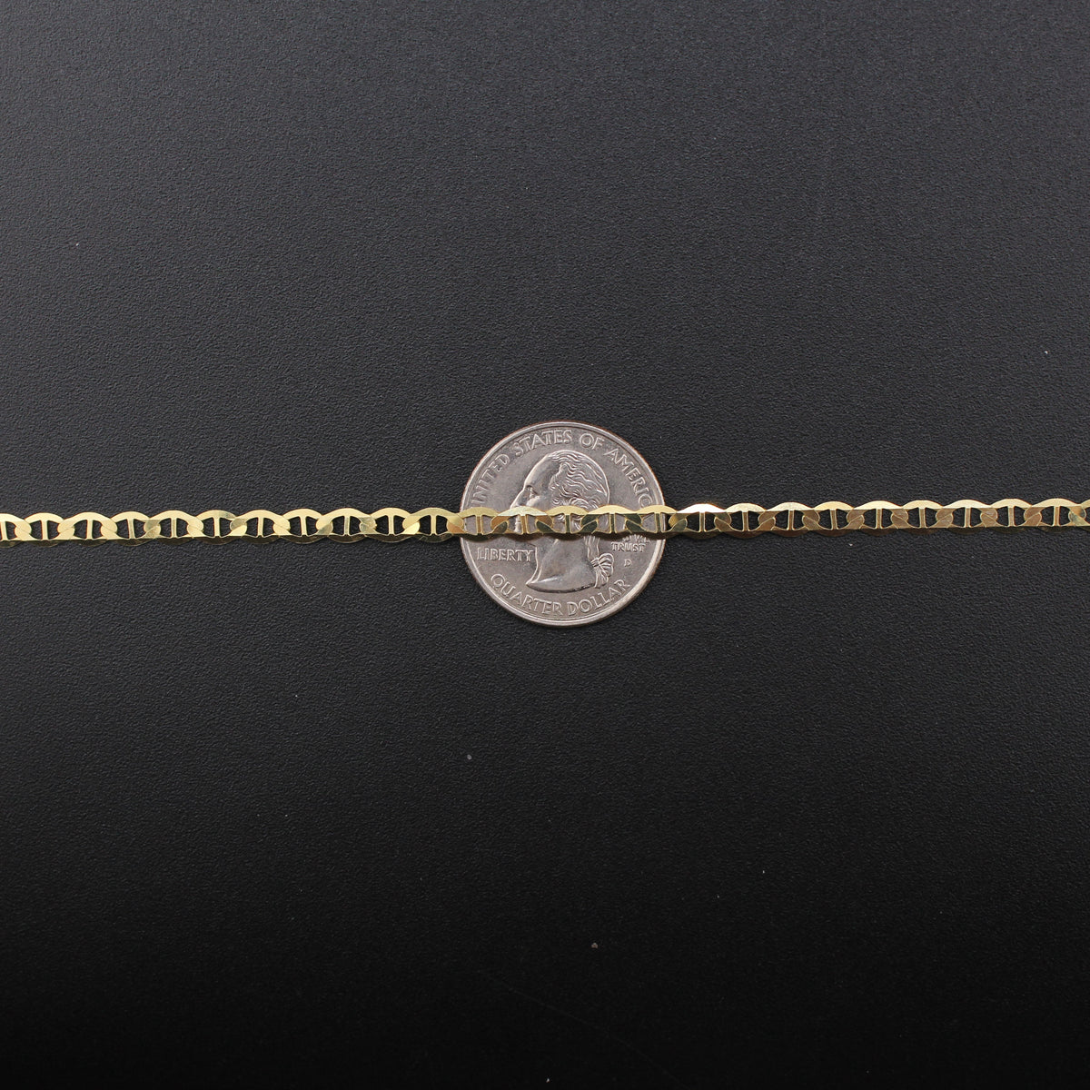 Cadena de oro macizo de 14K modelo Mariner