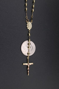 Real 14K Gold Rosary Chain