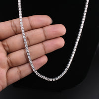 Cadena de tenis con diamantes