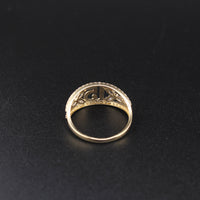 Solid 14K Gold Quinceañera Ring